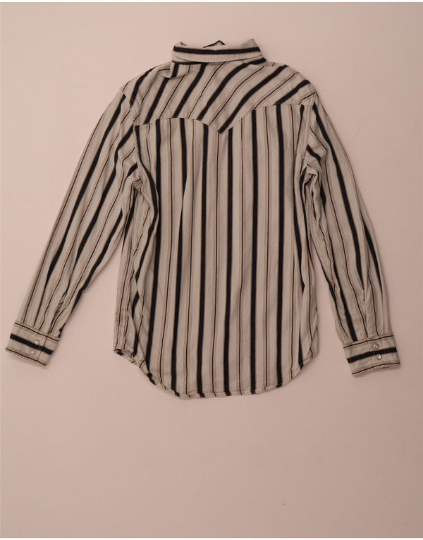 LEVI'S Camicia da uomo in flanella piccola a righe bianche