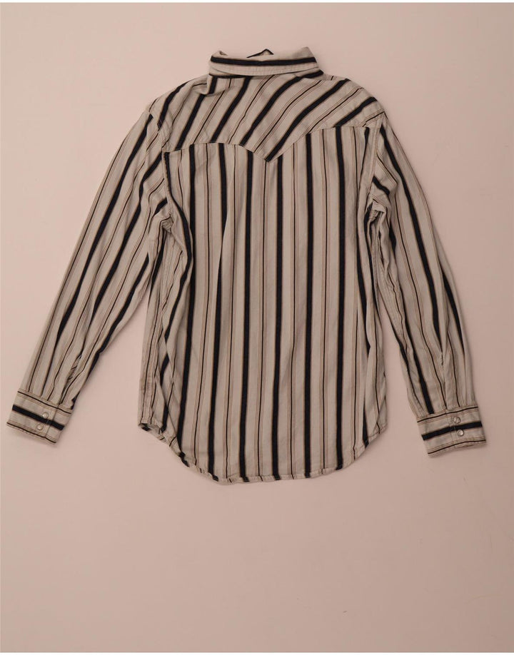 LEVI'S Camicia da uomo in flanella piccola a righe bianche