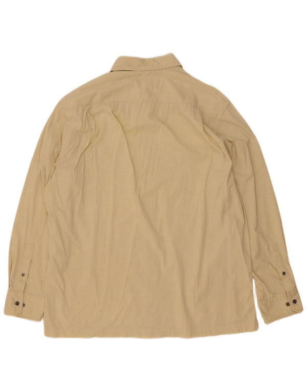 Camicia da uomo Banana Republic XL in cotone beige