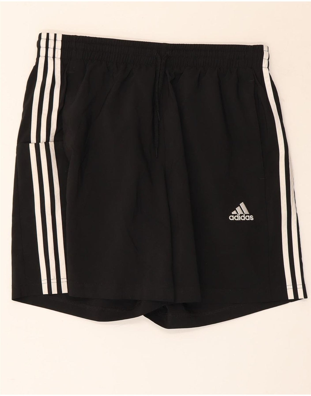 Pantaloncini sportivi da uomo ADIDAS La Nero Poliestere