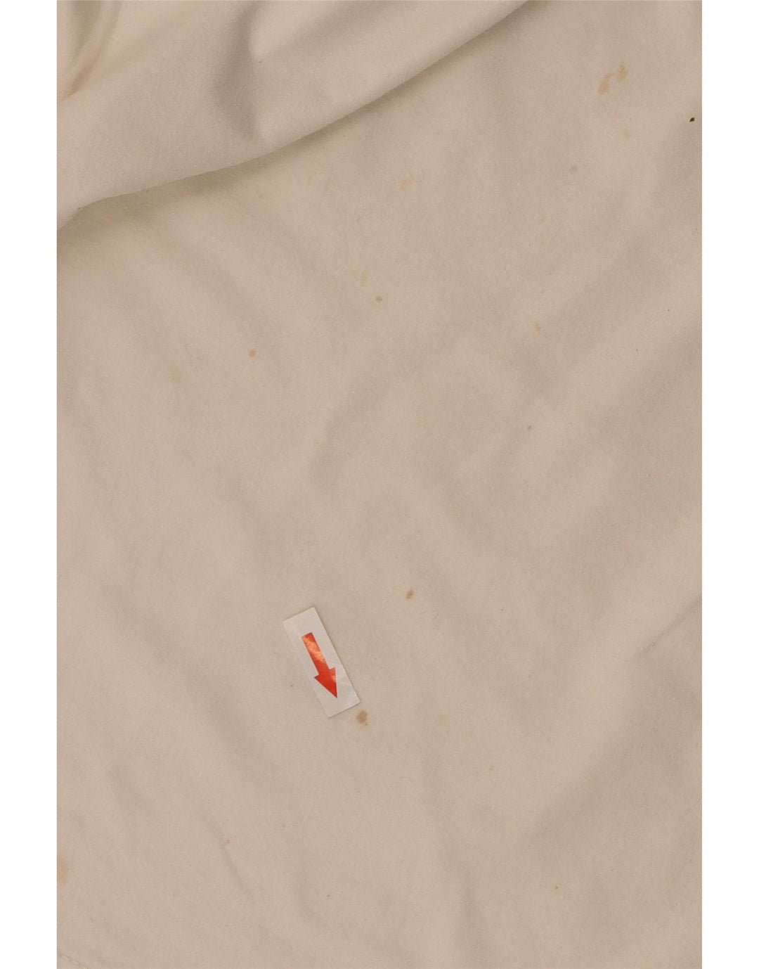 T-shirt grafica da uomo Vans grande in cotone bianco