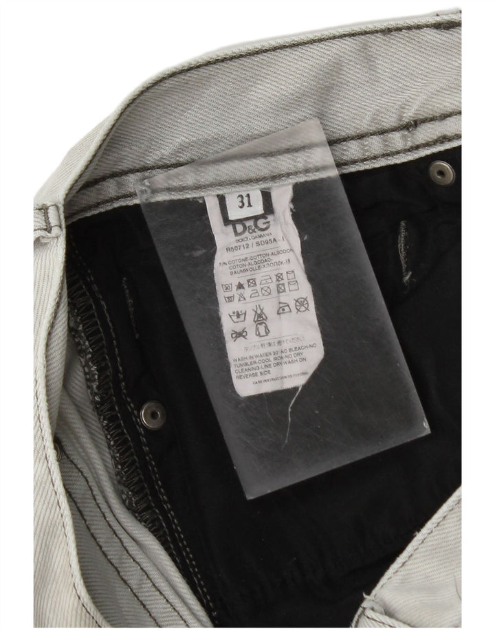 Jeans slim da uomo Dolce & Gabbana W31 L34 cotone blu