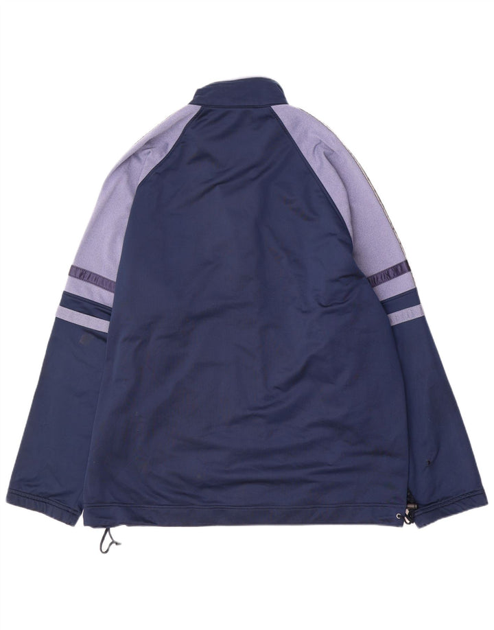 Giacca sportiva ASICS da uomo con grafica XL, colore blu navy