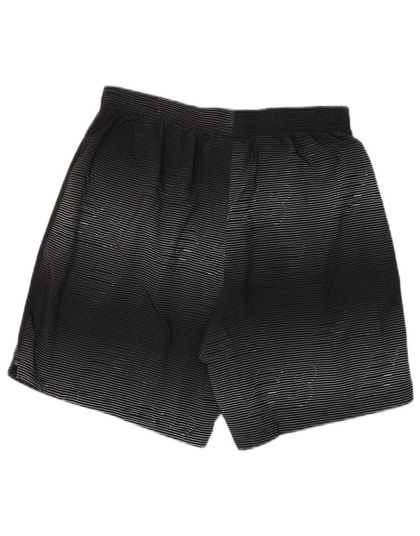 Pantaloncini sportivi grafici da uomo New Balance Poliestere medio a righe nere