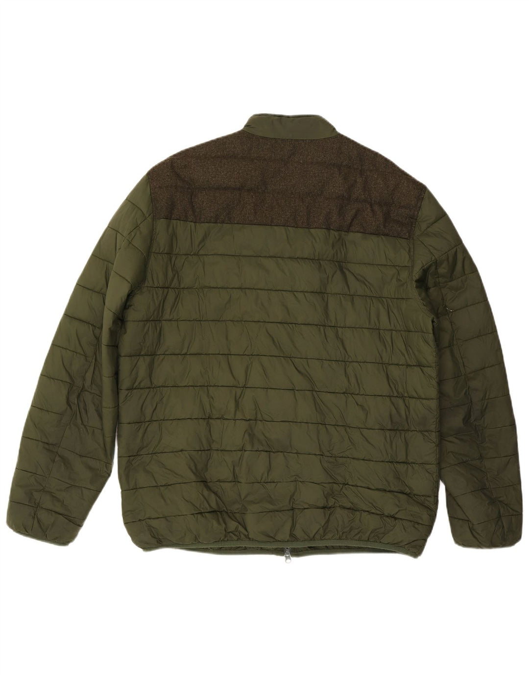 BARBOUR Mens Padded Jacket UK 44 2XL Green Polyester