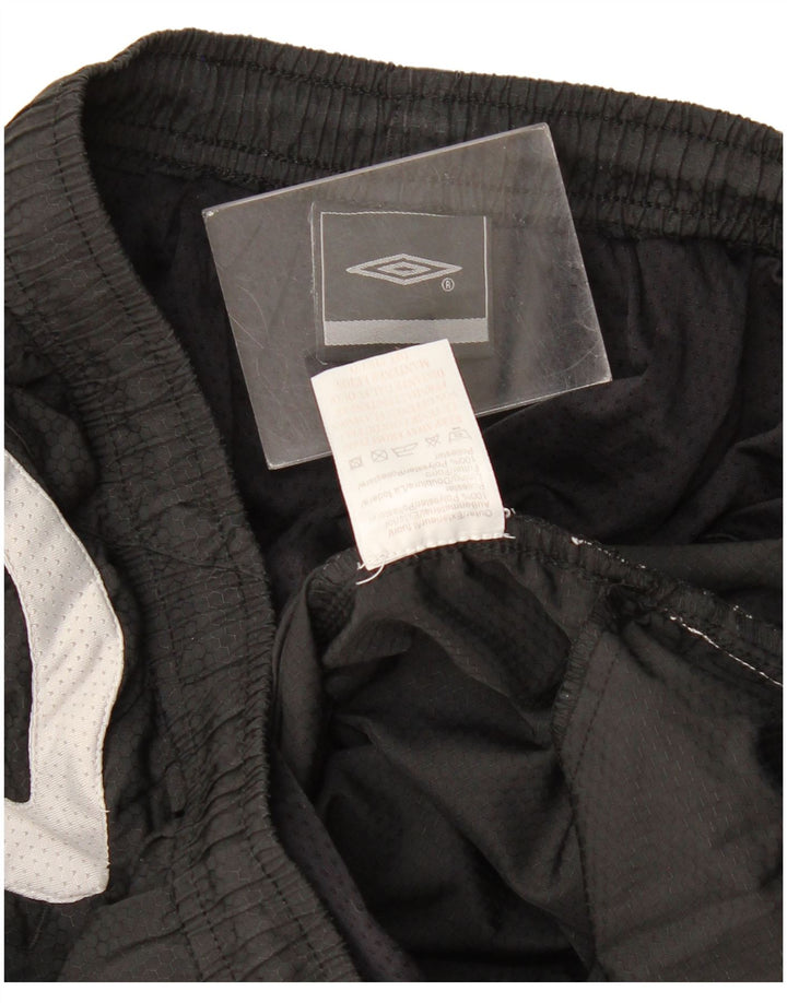 Pantaloncini sportivi da uomo Umbro 2XL Poliestere color block nero