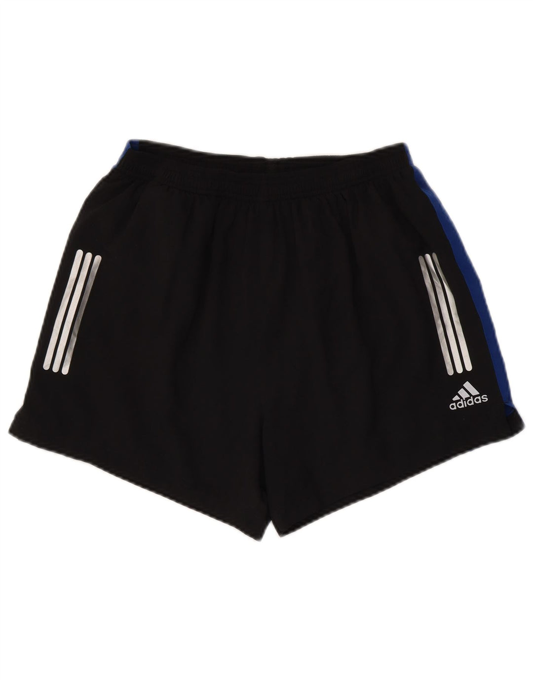 Pantaloncini sportivi Adidas Climalite da uomo, poliestere color block medio nero