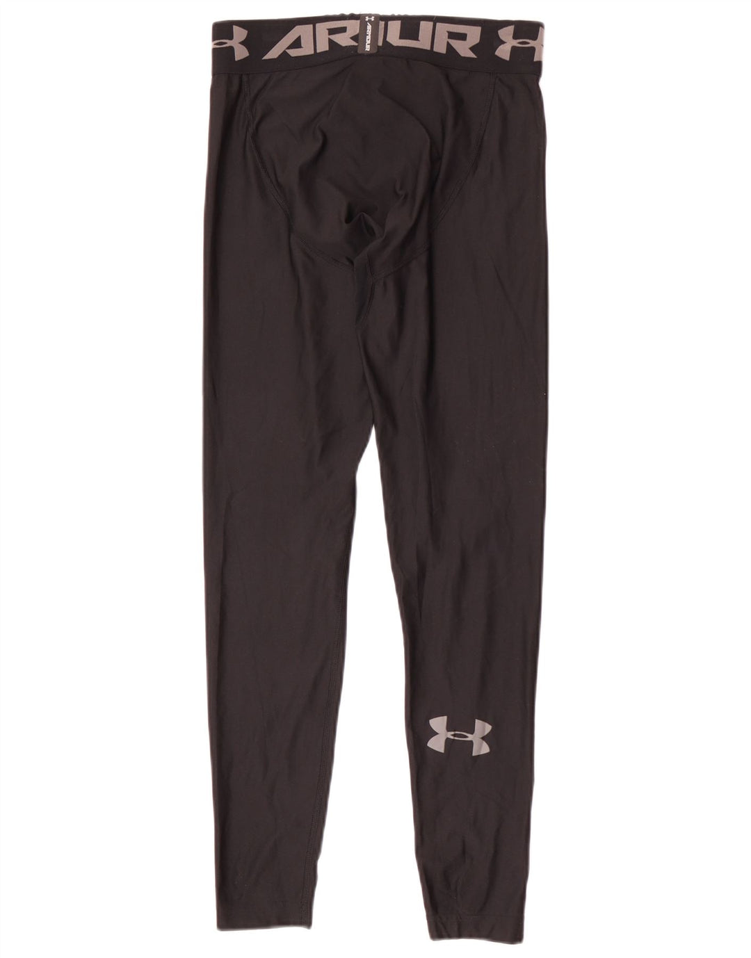 Leggings grafici da ragazzo Under Armour 9-10 anni poliestere nero medio