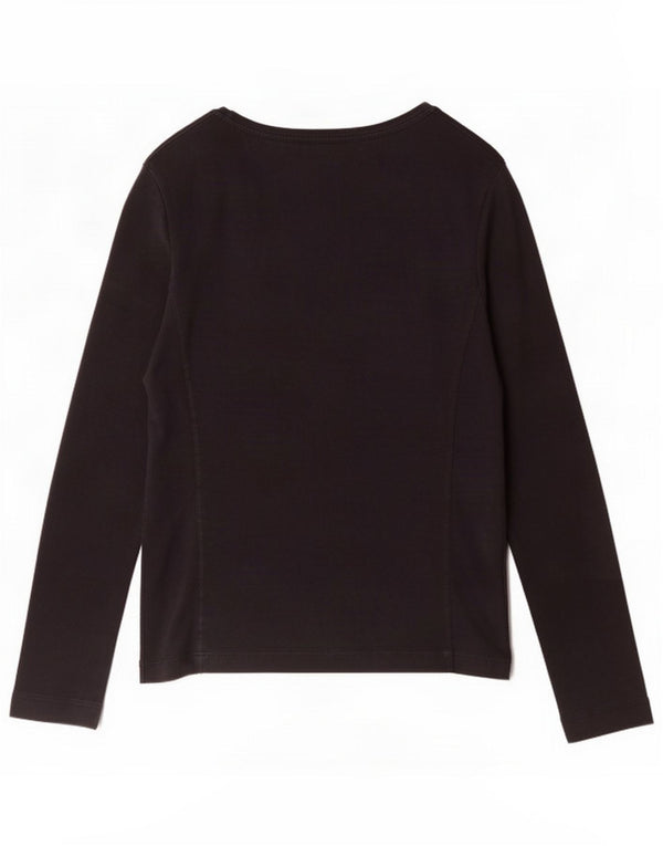 Champion Womens Heritage Classics Top Long Sleeve UK 8 Small Black