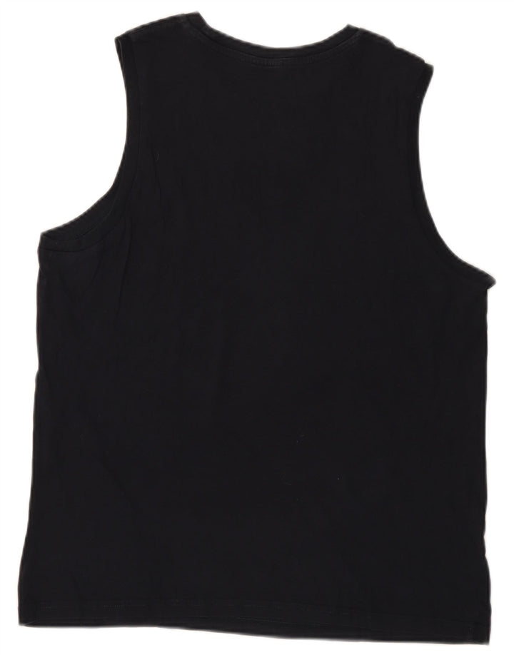 Canotta grafica da uomo Champion Small blu navy