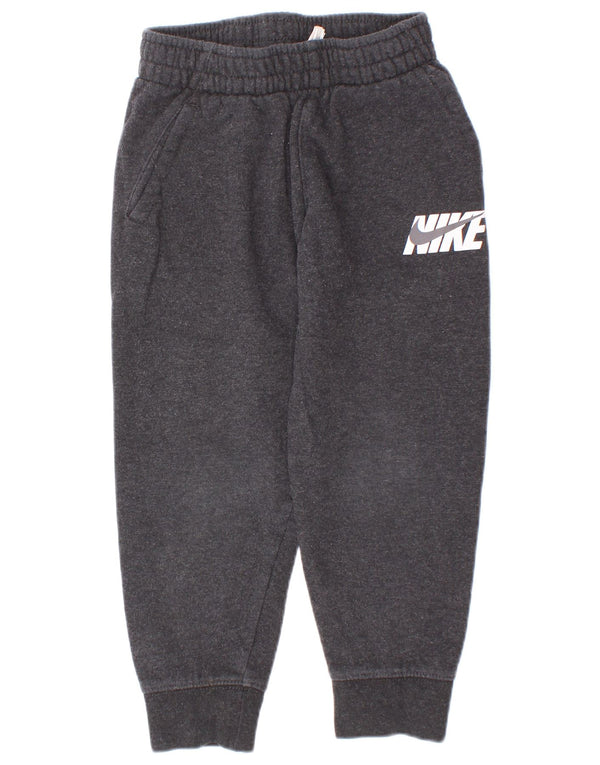 Pantaloni da tuta grafica da ragazzo Nike Joggers 4-5 anni in cotone grigio