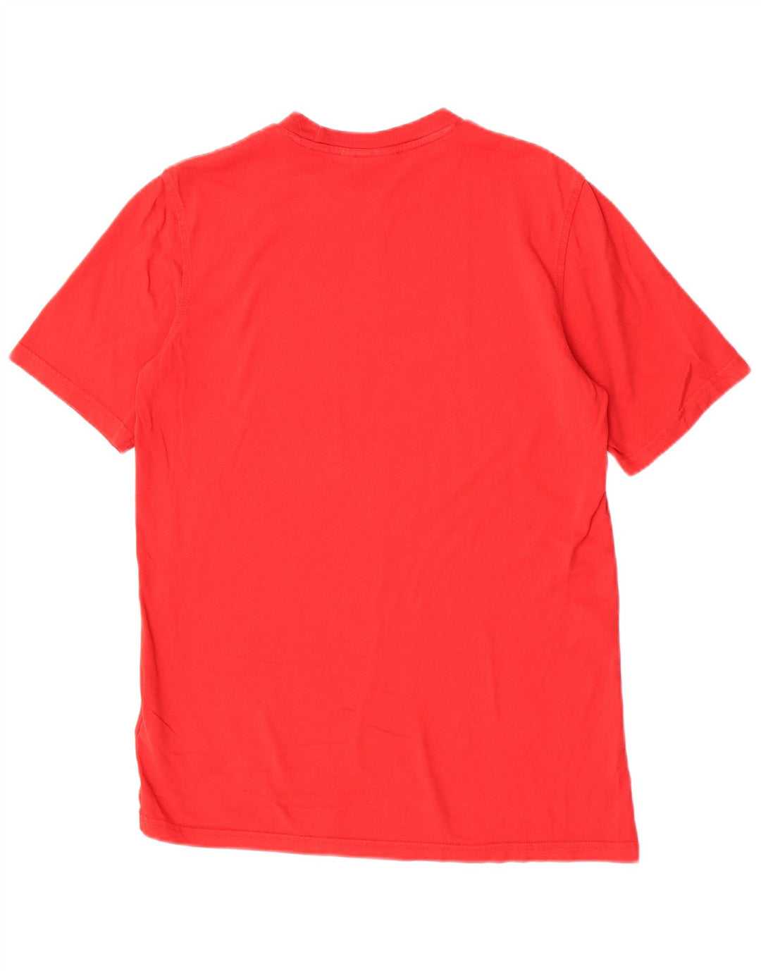T-shirt grafica da uomo Adidas Top piccola in cotone rosso