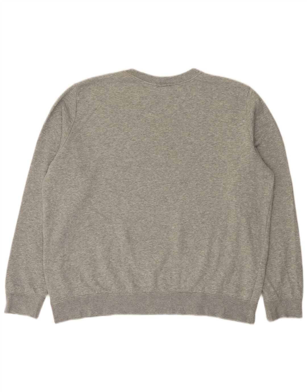 Felpa oversize con grafica Nike da donna UK 18 XL grigio chiazzato