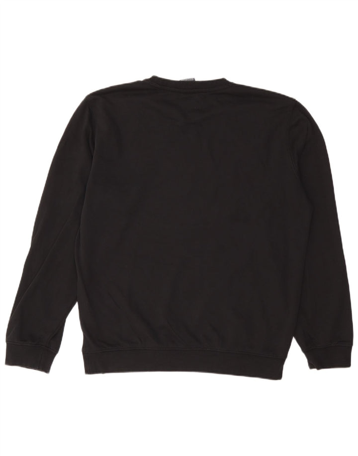 Felpa grafica da uomo Champion Felpa grande nera