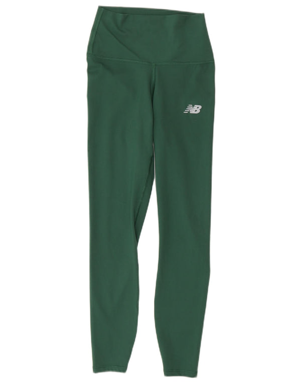 New Balance Womens Leggings UK 6 XS  Green