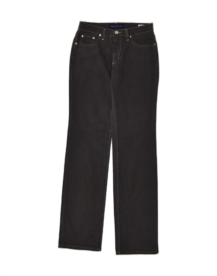 TRUSSARDI Womens Straight Jeans W26 L32 Grey Cotton | Vintage Trussardi | Thrift | Second-Hand Trussardi | Used Clothing | Messina Hembry 