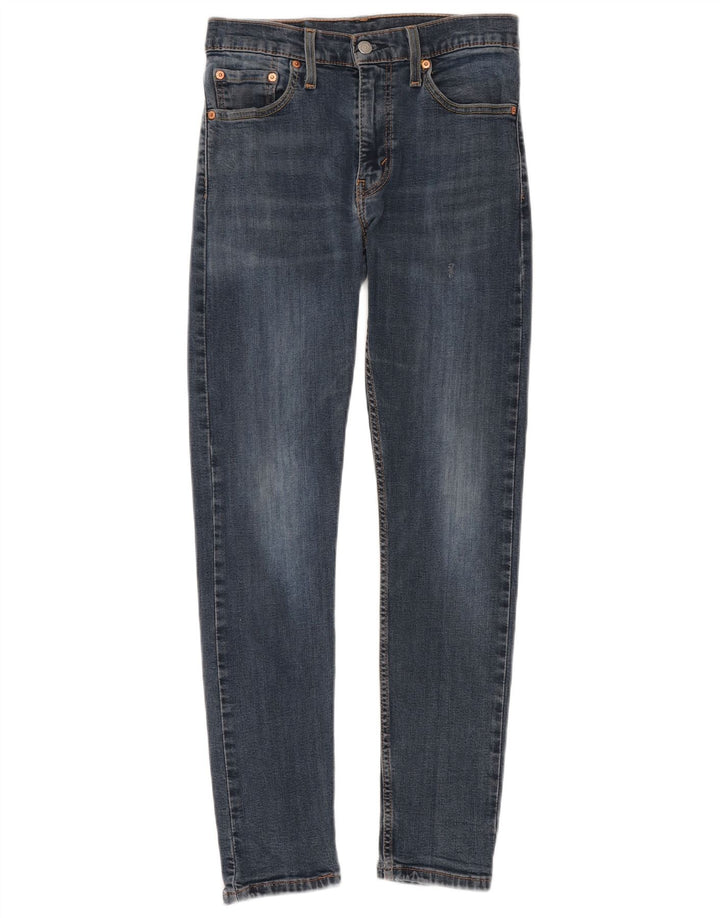 LEVI'S Jeans da donna 512 slim affusolati W30 L32 cotone blu