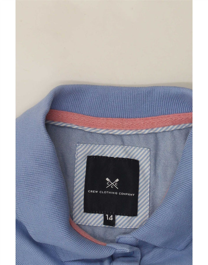 Polo da donna Crew Clothing UK 14 Blu medio