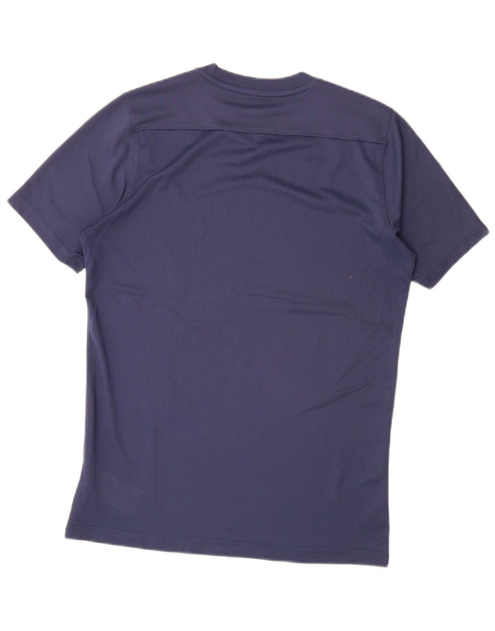 T-shirt Nike Dri Fit da uomo, media, in poliestere blu navy medio
