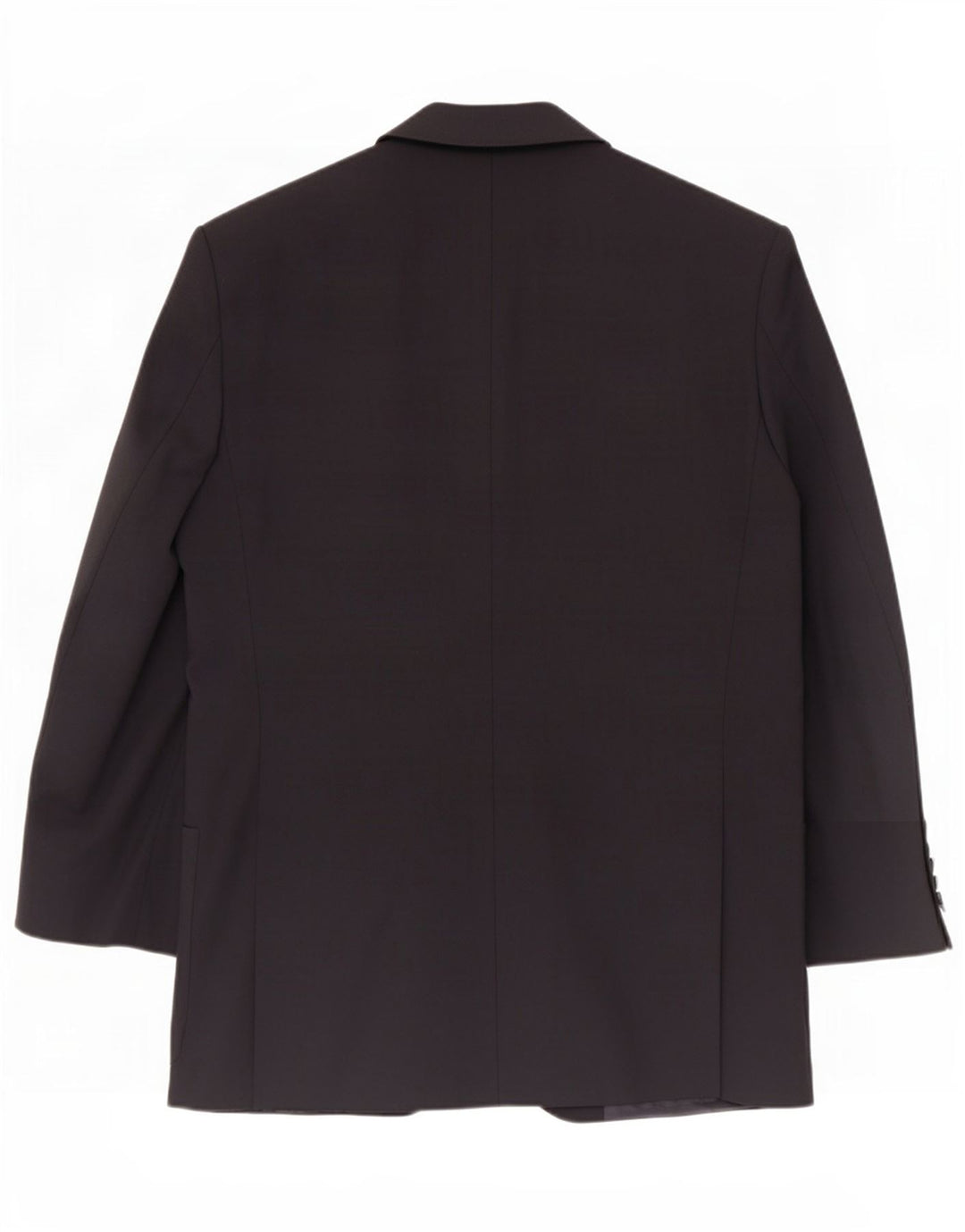 Giacca blazer a 2 bottoni da uomo Marks & Spencer UK 36 piccola in poliestere blu navy