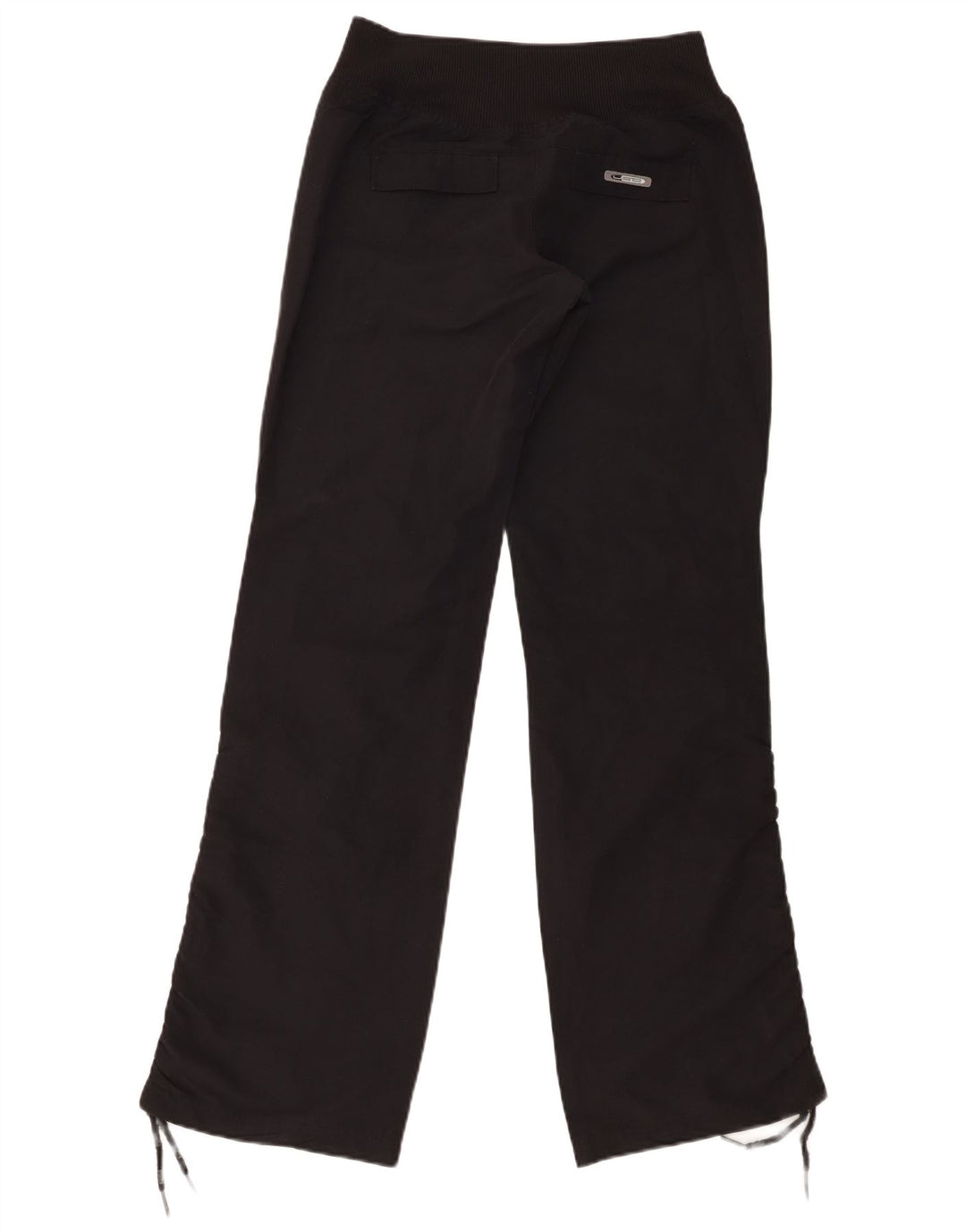 Pantaloni dritti da donna Puma UK 8 Small W26 L33 poliestere nero