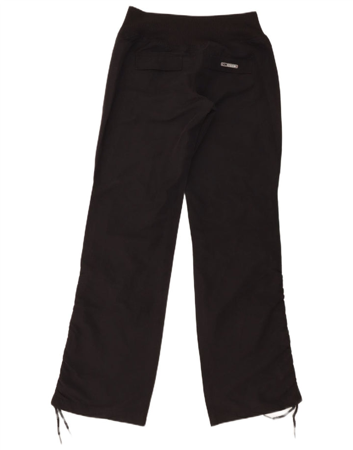 Pantaloni dritti da donna Puma UK 8 Small W26 L33 poliestere nero