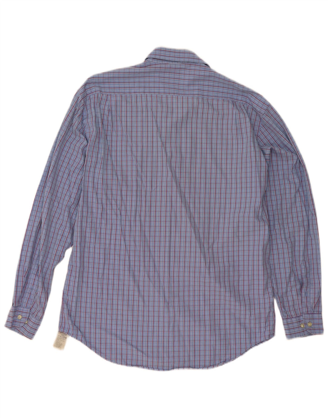 Camicia da uomo Massimo Dutti taglia 44 XL in cotone a quadri blu