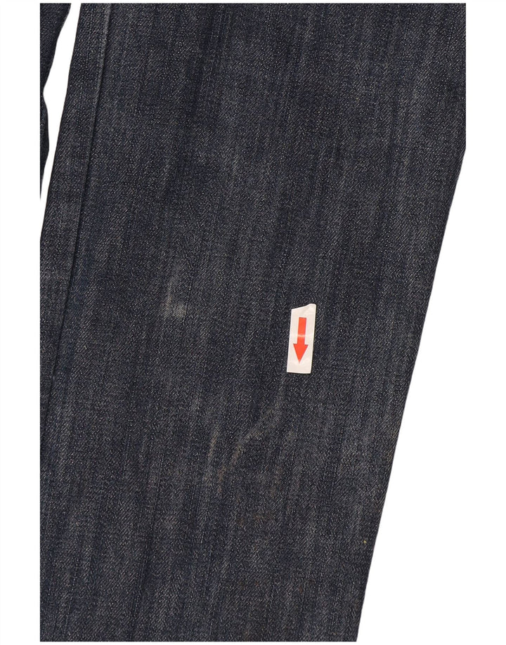 Jeans skinny effetto consumato Moschino da donna W27 L34 Blu