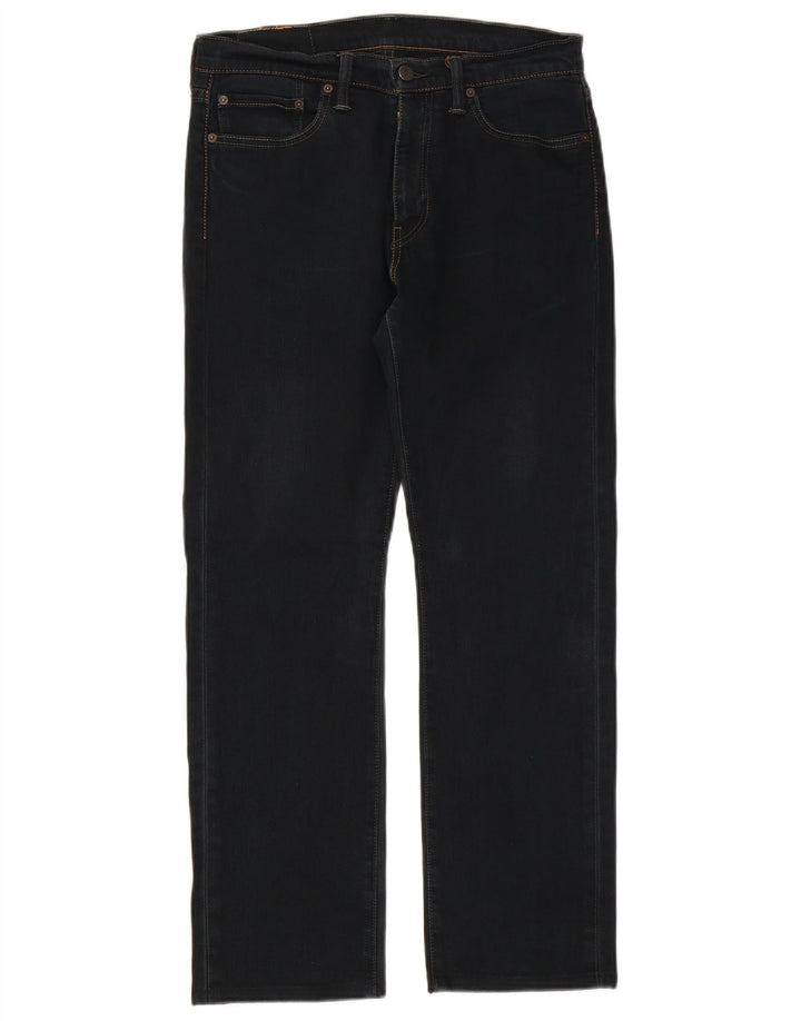 Levi's Uomo 513 Jeans dritti W31 L29 Cotone blu navy