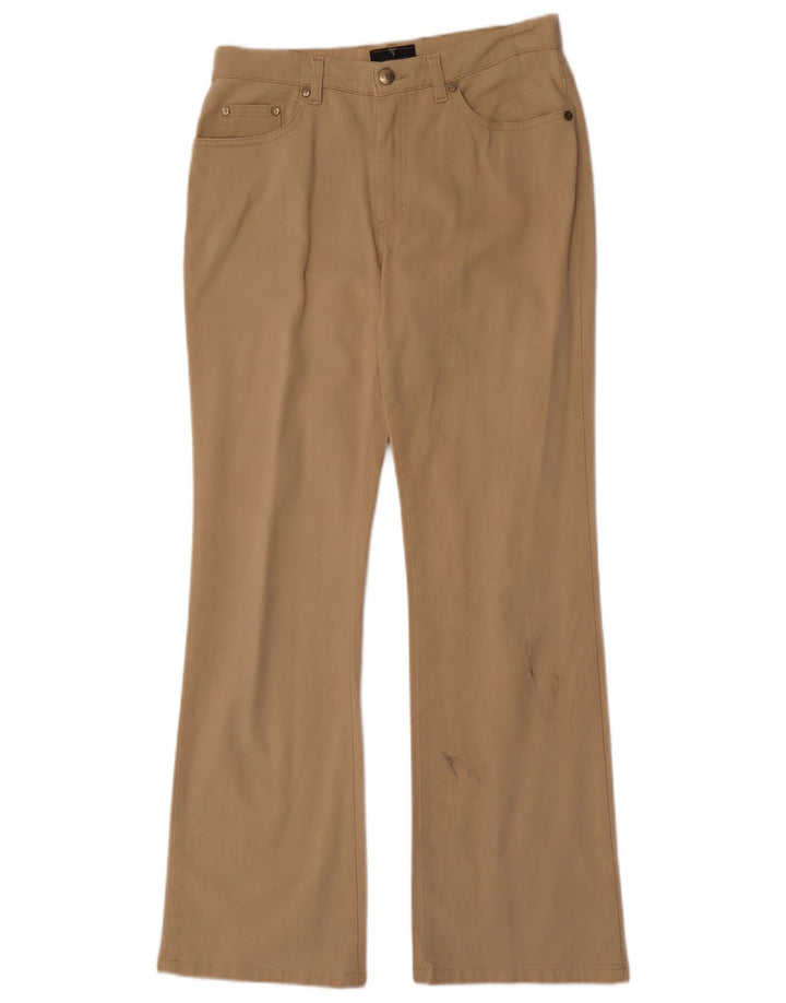 Pantaloni Casual Bootcut Uomo Trussardi W30 L31 Beige