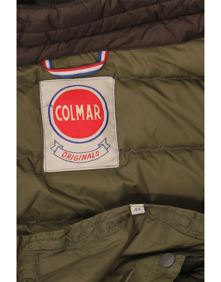 Giacca imbottita con cappuccio Colmar da uomo IT 44 XS Khaki Poliammide