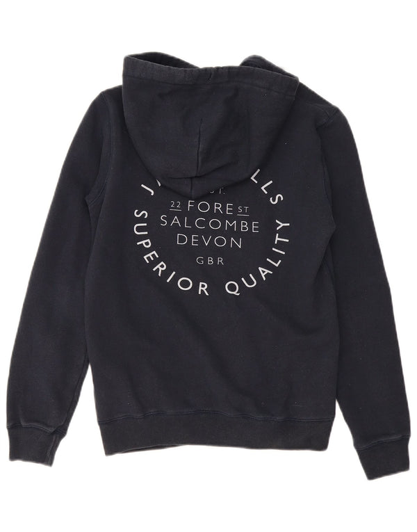 Maglione con cappuccio grafico Salcombe da donna Jack Wills UK 8 piccolo blu navy