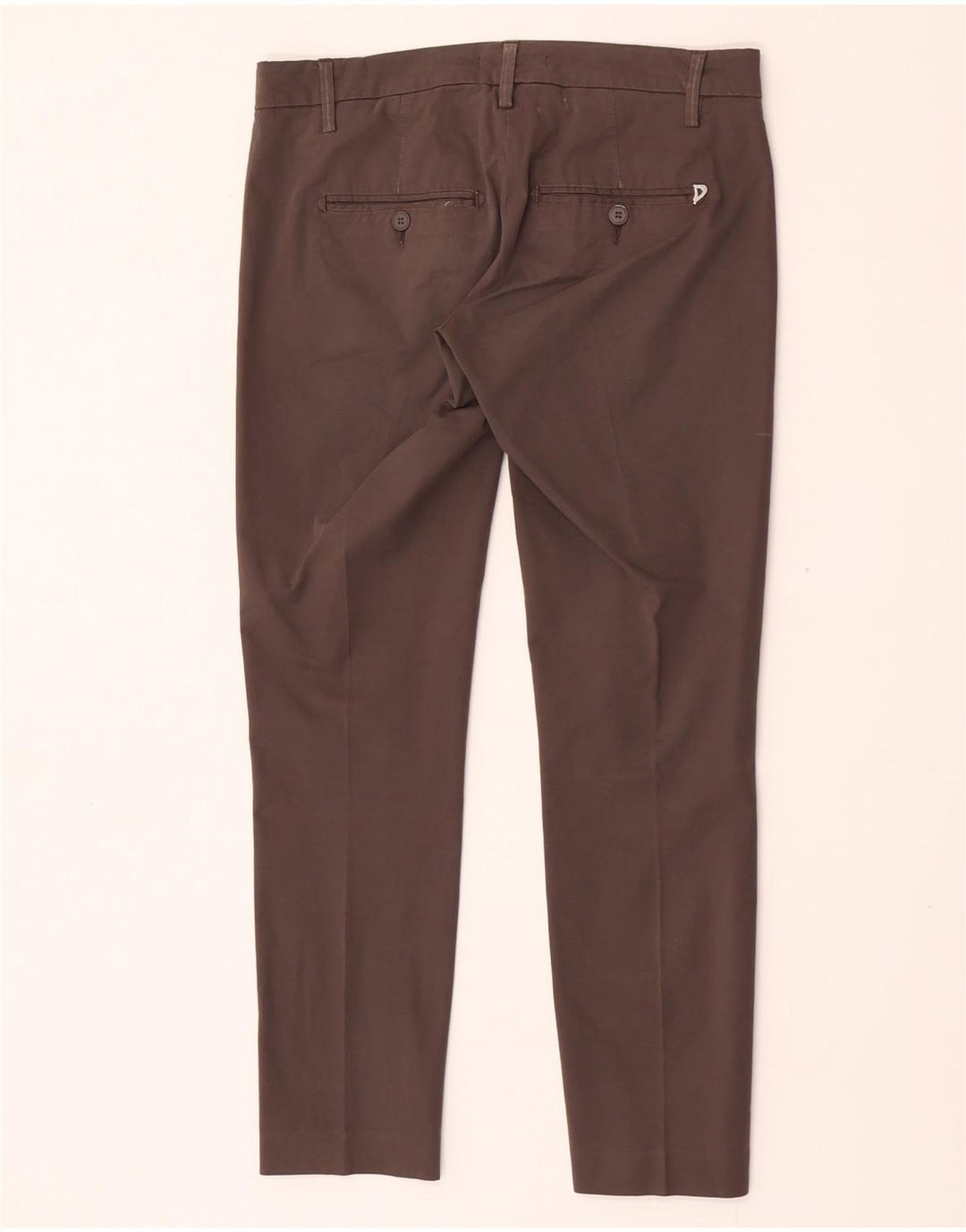 Pantaloni chino slim da donna Dondup W27 L27 cotone grigio
