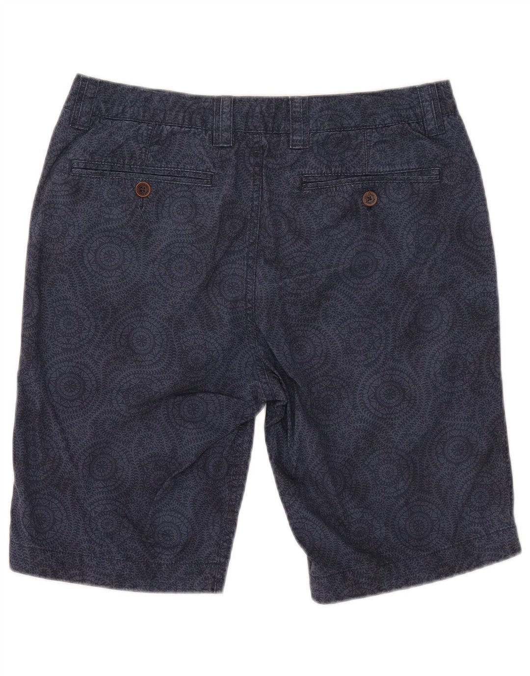 Pantaloncini chino da uomo Fat Face W32 cotone floreale blu navy medio
