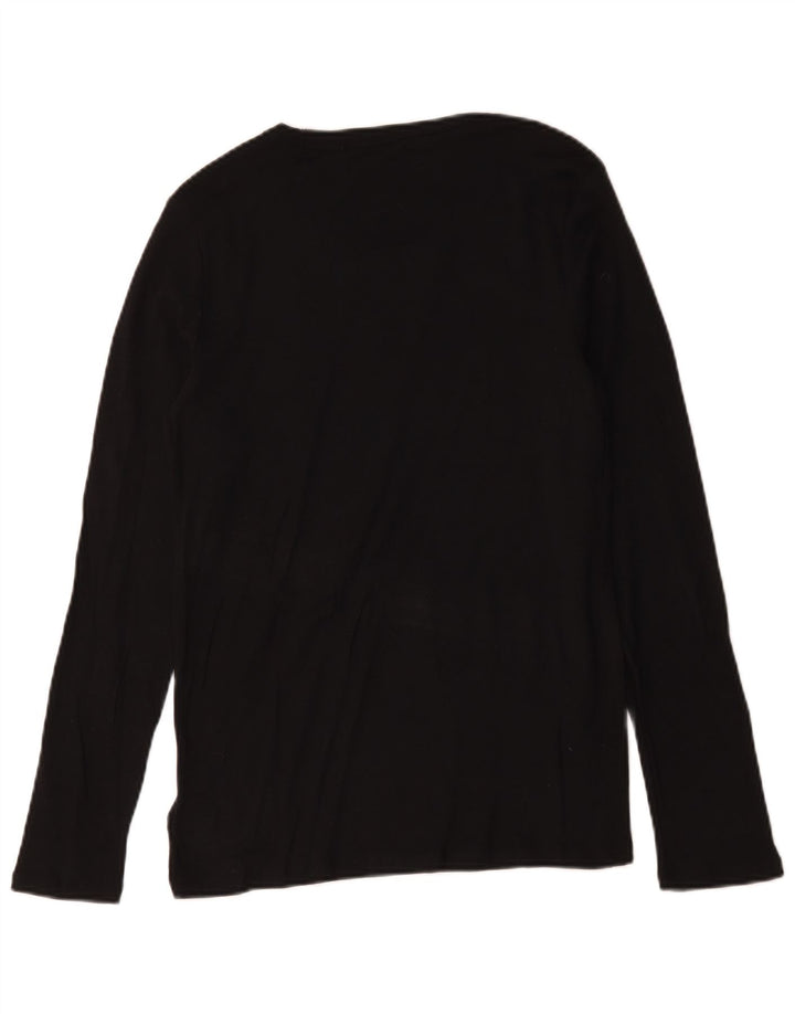 Gap Top da uomo a manica lunga grande in cotone nero