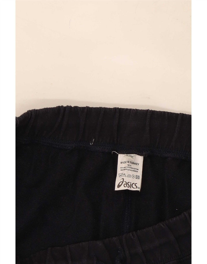 Pantaloni da tuta da donna Asics 2XL cotone blu navy