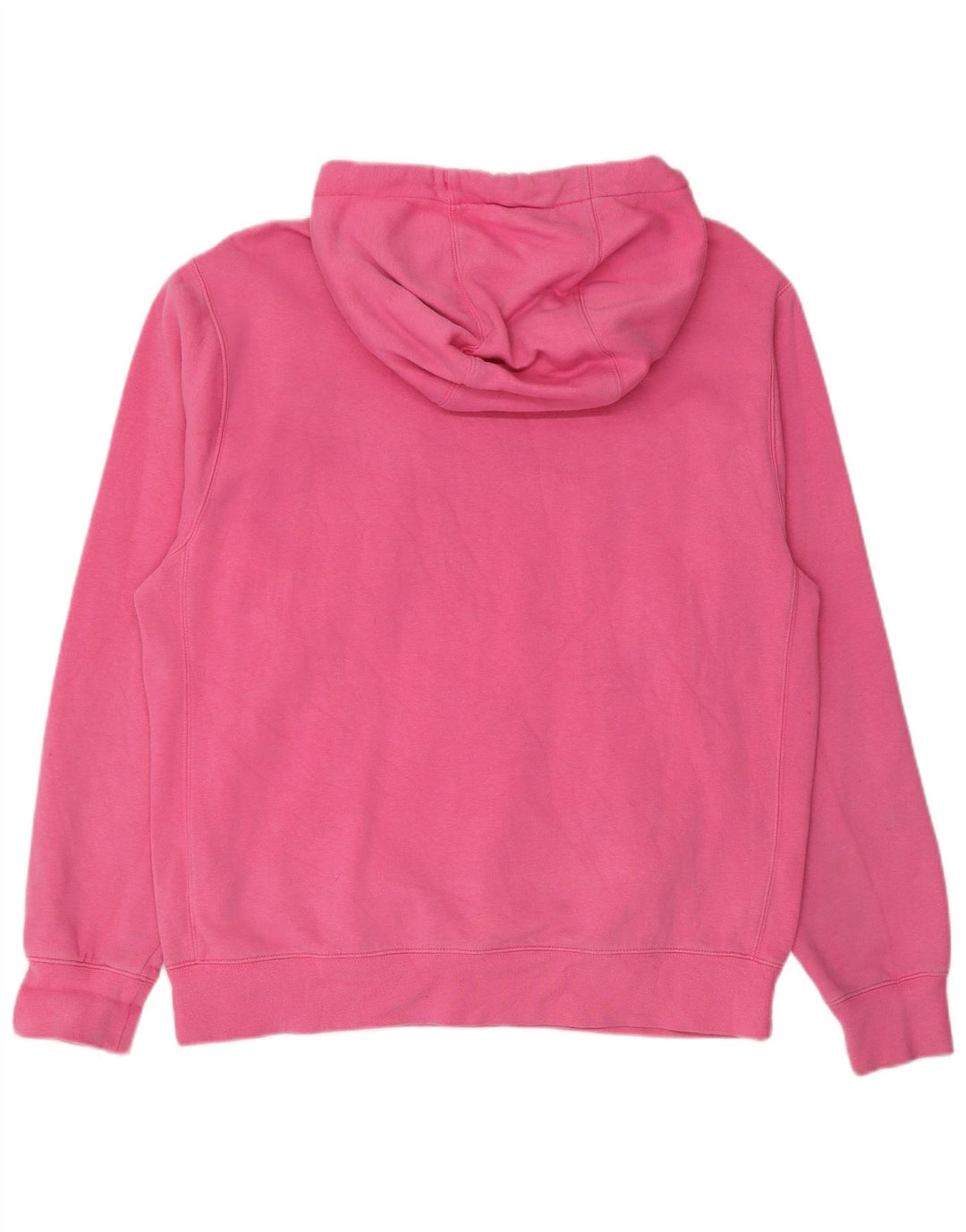 Felpa con cappuccio da uomo Nike in cotone rosa medio