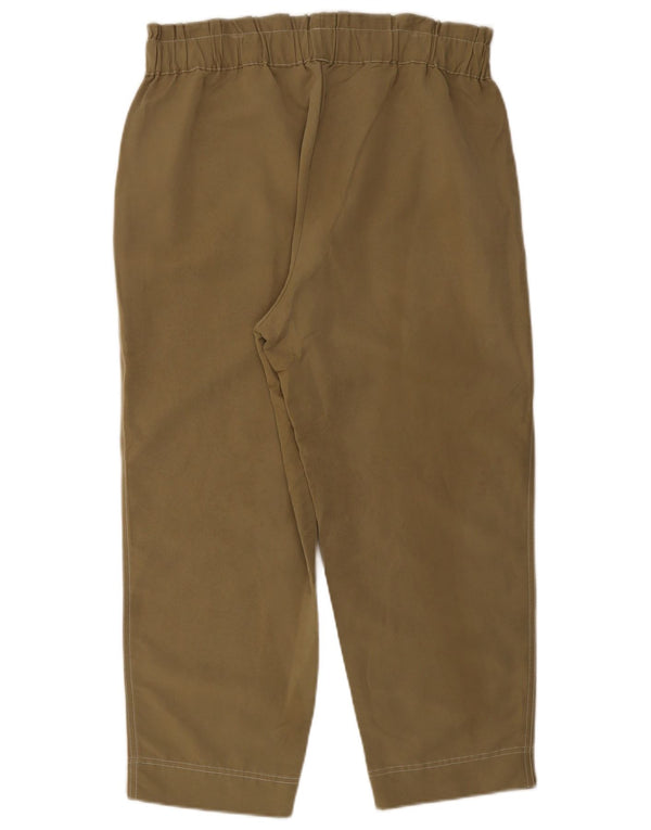 Pantaloni corti affusolati da donna Zara XL W32 L25 Khaki Modal
