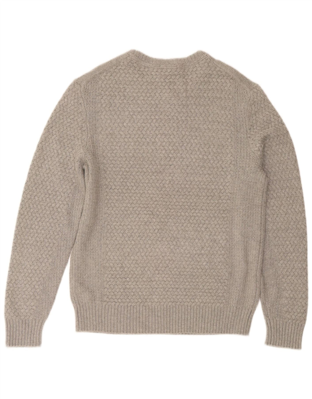 Timberland Maglione da uomo slim fit con scollo a barca in viscosa grigio medio