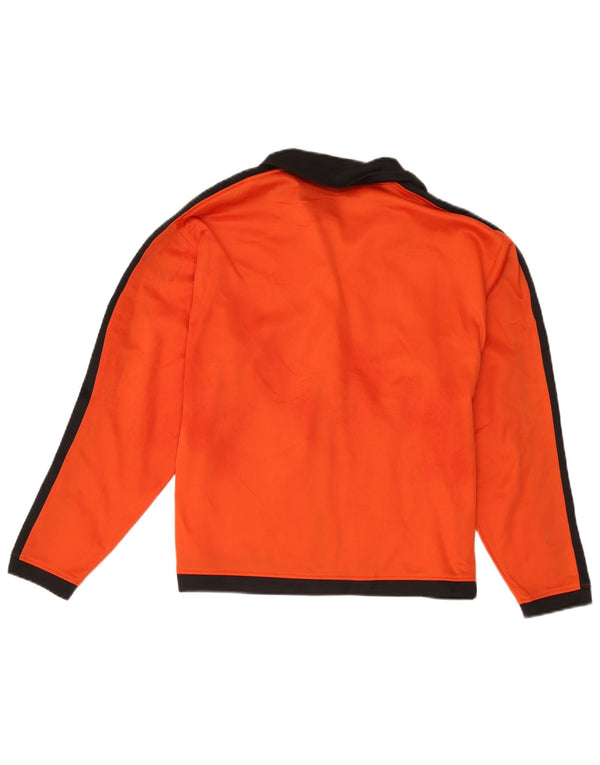 Giacca da tuta grafica da donna Asics UK 16 Large Orange Colourblock