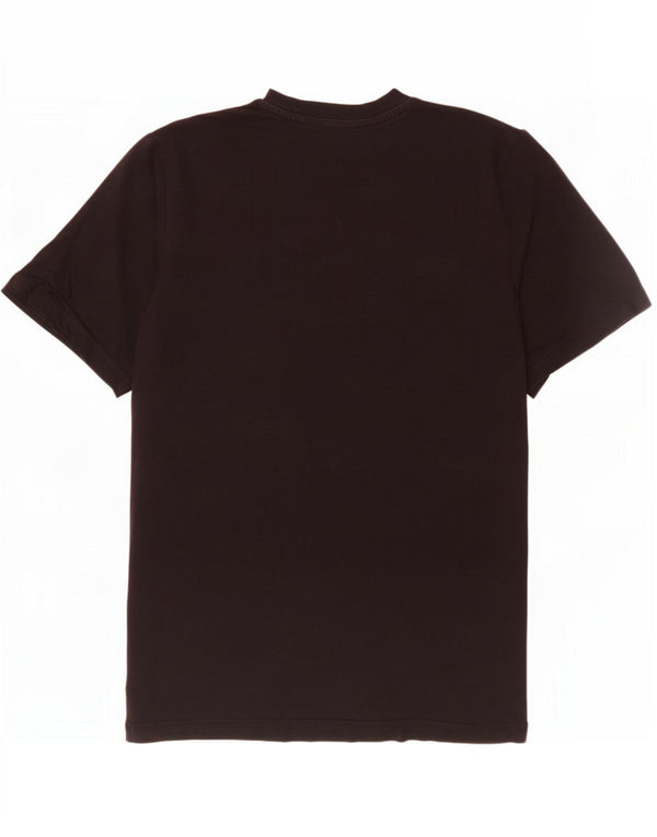 T-shirt Adidas da uomo Top Small in cotone nero