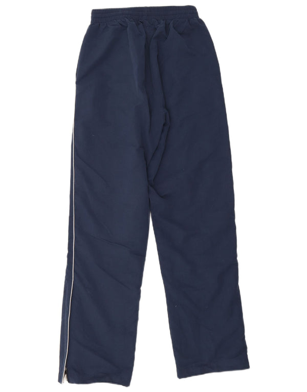 Pantaloni da tuta da uomo Asics piccoli in poliestere blu navy