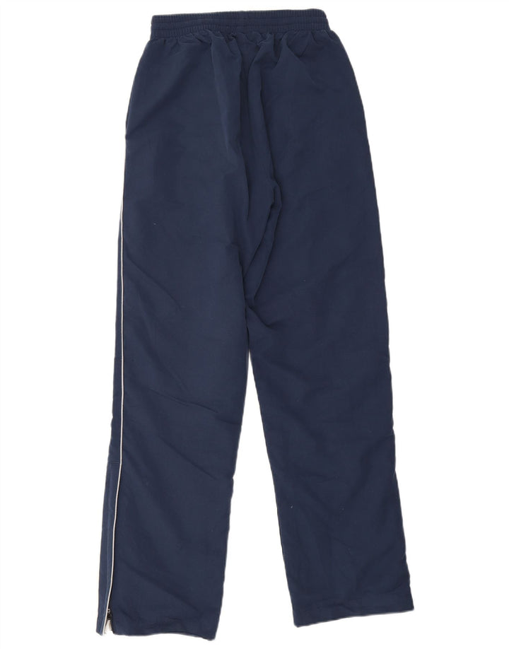 Pantaloni da tuta da uomo Asics piccoli in poliestere blu navy