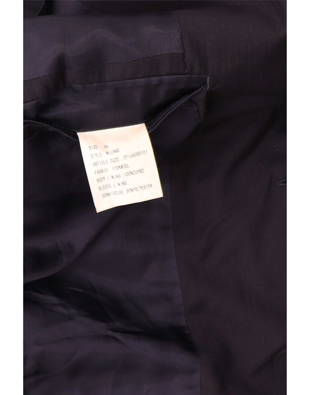 Giacca blazer a 2 bottoni da uomo Boggi Milano IT 48 medio blu navy classico