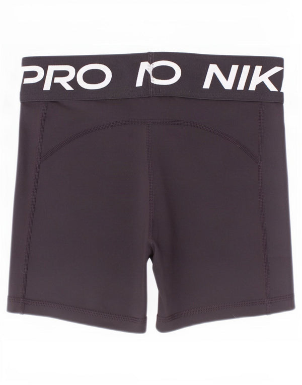 Pantaloncini sportivi Nike Dri Fit Graphic per ragazze 10-11 anni, poliestere nero medio