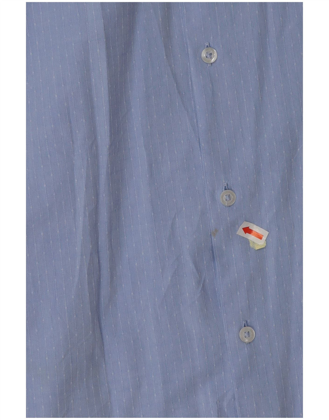 Camicia BENETTON Bambino 13-14 Anni 3XL Cotone Gessato Blu