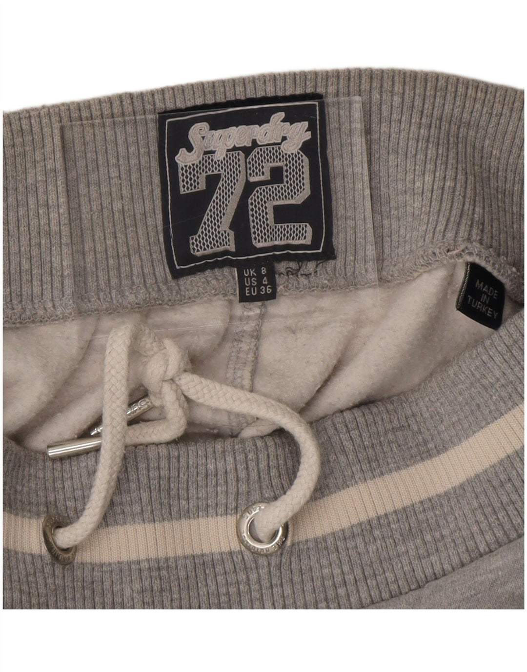 Pantaloni da tuta con grafica da donna Superdry Joggers UK 8 Small Grigio