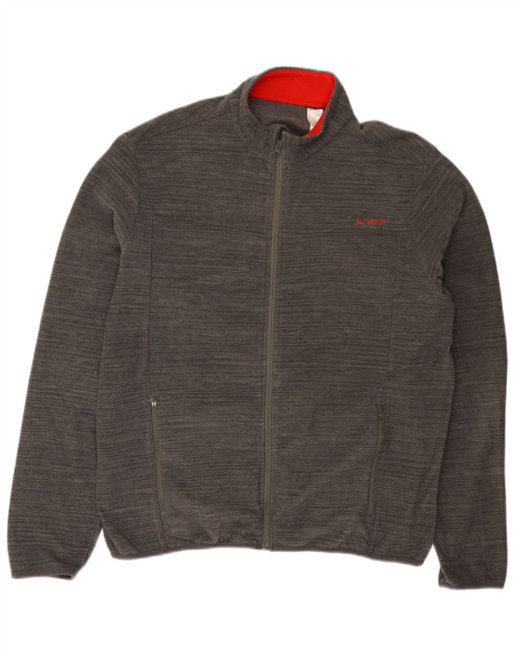 Giacca in pile da uomo Decathlon UK 42 XL grigia