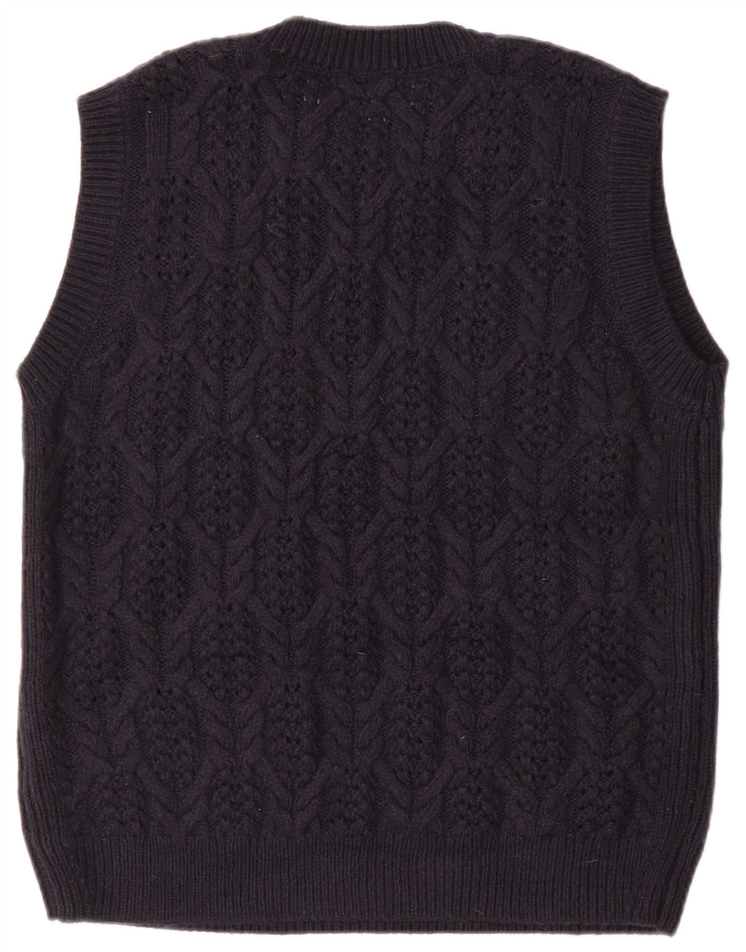 Canotta da donna Marks & Spencer UK 16 grande blu navy in acrilico