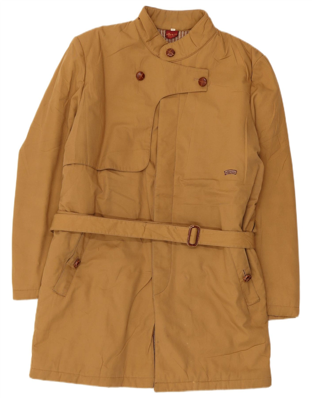 Trench Uomo ELLESSE IT 50 Large Beige Poliestere